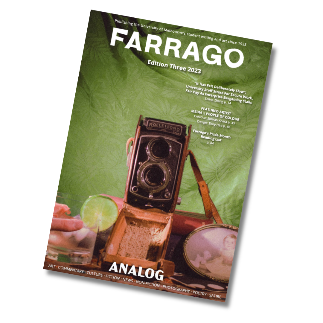 Farrago's magazine cover - Edition Two 2023